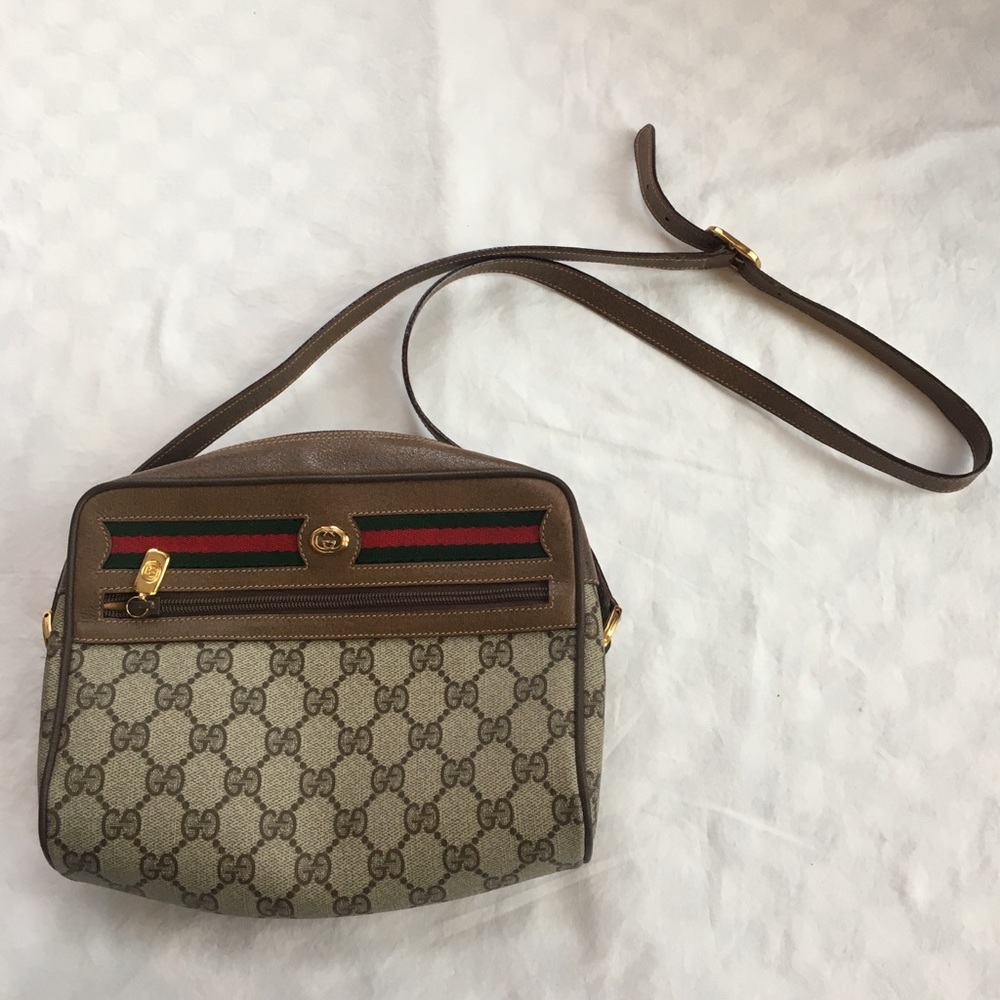 Authentic Vintage Gucci Crossbody Bag